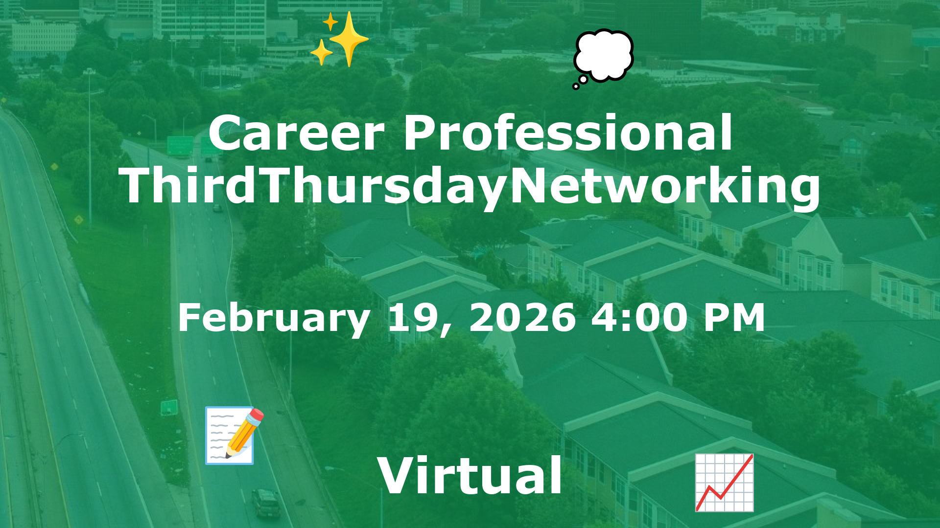 Career Professional ThirdThursdayNetworking  event image